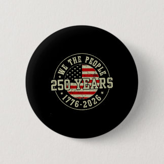 Vintage 250 Jahre 1776-2026 250. Geburtstag 4. Button