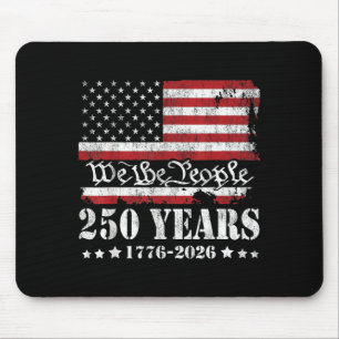 Vintage 250 Jahre 1776 2026 250. Geburtstag 4. Mousepad