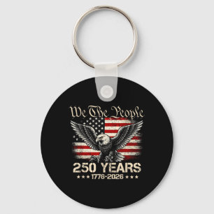 Vintage 250 Jahre 1776-2026 250. Lustiger Geburtst Schlüsselanhänger