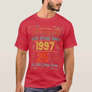 Vintage 25. Hochzeitstag 25 Jahre Ehe T-Shirt
