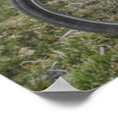 Vintage 2 Jungs auf einem Motorrad Poster (Ecke)