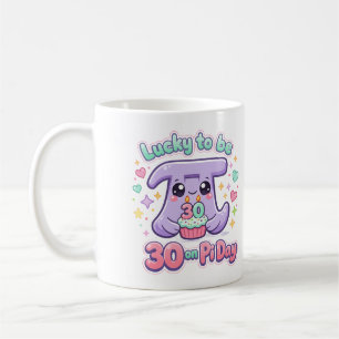 Vintage - 30. Geburtstag am Pi-Tag Kaffeetasse