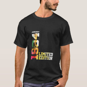 Vintage 30 Geburtstag I Limitierte Auflage Januar T-Shirt