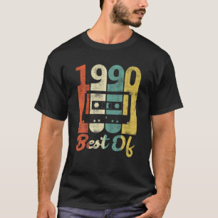 Vintage 32. Geburtstag Cassette 1990 Retro Best Of T-Shirt