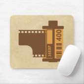 Vintage 35mm Film Fotografie Mousepad (Mit Mouse)