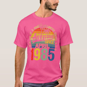 Vintage 37 Jahre alt April 1985 Dekorationen 37. G T-Shirt