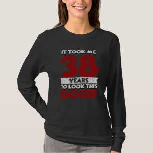 Vintage 38 Jahre alte lustige 38. Geburtstagsgesch T-Shirt