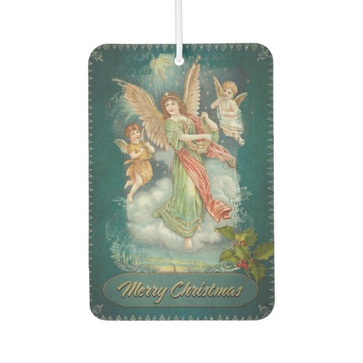Vintage 3 Angels Air Freshener Autolufterfrischer (Vorderseite)
