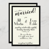 Vintage 40er-Filmeinladung Einladung (Vorne/Hinten)