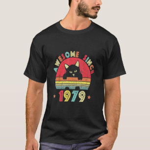 Vintage 43. Geburtstag Großartig Seit 1979 Retro K T-Shirt
