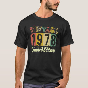 Vintage 45 Geburtstagsdekorationen Männer 45. Gebu T-Shirt