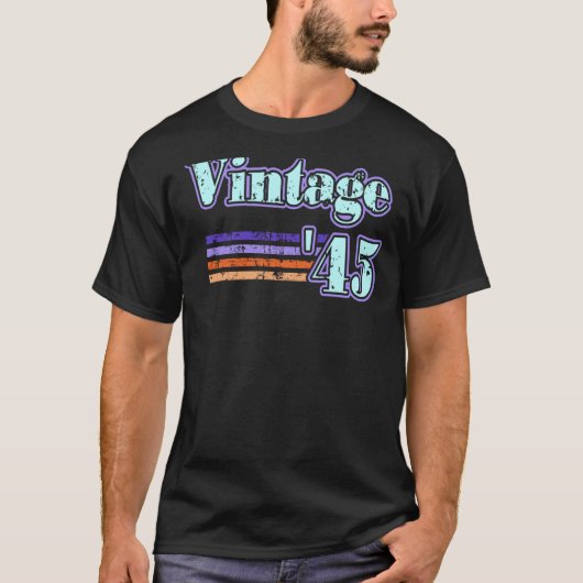 Vintage 45 T-Shirt (Vorderseite)