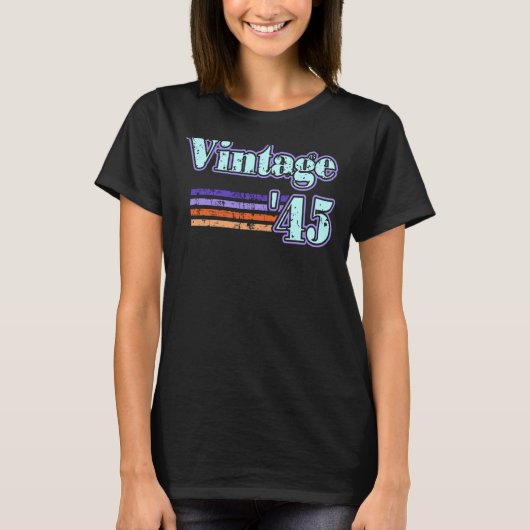 Vintage 45 T-Shirt (Vorderseite)