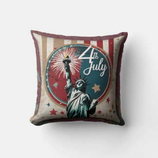 Vintage 4. Juli Liberty Kissenhülle Kissen