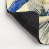 Vintage 4. Juli - patriotische Maskenparty Mousepad (Ecke)
