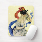 Vintage 4. Juli - patriotische Maskenparty Mousepad (Mit Mouse)