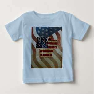 Vintage 4. Juli Unabhängigkeitstag Design Baby T-shirt