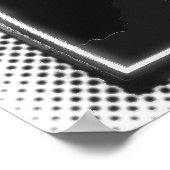 Vintage 500 Autopulver Poster (Ecke)