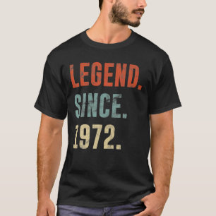 Vintage 50. Geburtstagsidee 1972 seit 1 T-Shirt