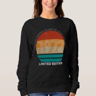 Vintage 50. Geburtstagsparty 1972 Sweatshirt