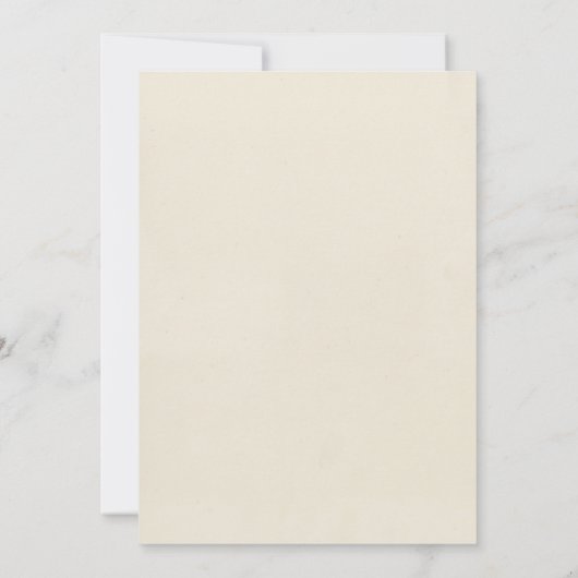 Vintage 50. Geburtstagsparty Einladung (Rückseite)