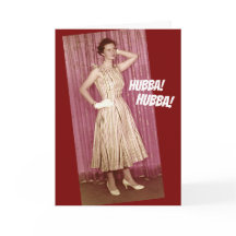 Vintage 50er Jahre Dame, die ihr Zeug abhaut