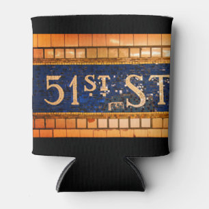 Vintage 51st Street, Times Square, Manhattan, NYC Dosenkühler