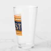 Vintage 51st Street, Times Square, Manhattan, NYC Glas (Links)