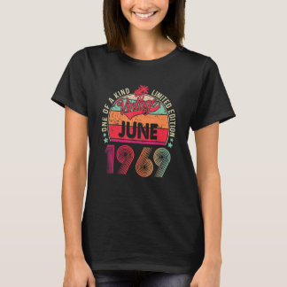 Vintage 53. Geburtstag Großartig seit Juni 1969 T-Shirt