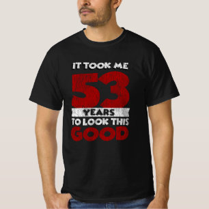 Vintage 53 Jahre alt Lustiges 53. Geburtstagsgesch T-Shirt