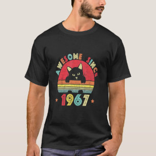 Vintage 55. Geburtstag Großartig seit 1967 Retro-K T-Shirt