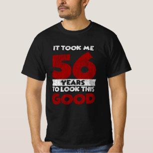 Vintage 56 Jahre alte lustige 56. Geburtstagsgesch T-Shirt