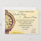 Vintage 5. einladung (Rückseite)