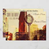 Vintage 5. einladung (Vorne/Hinten)