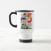 Vintage 5. Geburtstagskarte Reisebecher (Links)