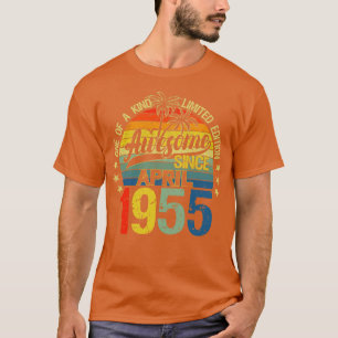 Vintage 67 Jahre alt April 1955 Dekorationen 67. G T-Shirt