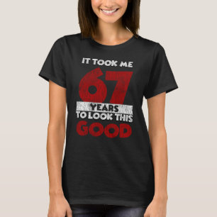 Vintage 67 Jahre alt Lustiges 67. Geburtstagsgesch T-Shirt