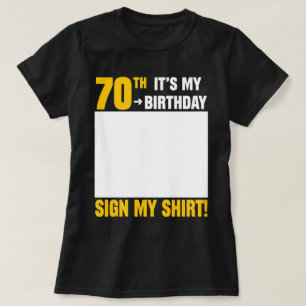 Vintage 70 Jahre Geburtstagsfeier-Outfit T-Shirt