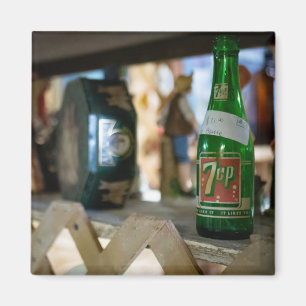 Vintage 7Up-Flasche Magnet