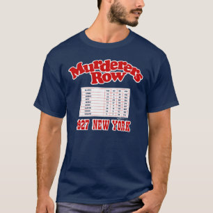 Vintage 80er 1927 Murderers Row New York T-Shirt