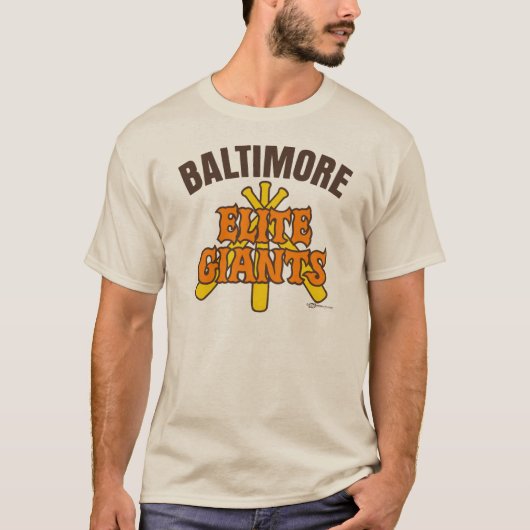 Vintage 80er Baltimore Elite Giants T-Shirt (Vorderseite)