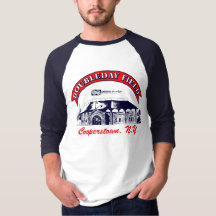 Vintage 80er Doubleday Field Cooperstown Raglan