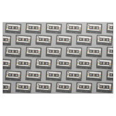 Vintage 80er-Kassetten Stoff (Fat Quarter (45,7 x 55,9 cm))