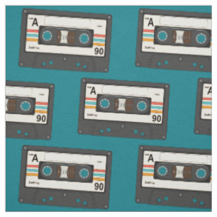 Vintage 80er-Kassettenband Stoff