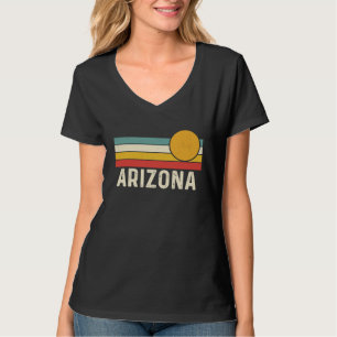 Vintage 80er Sonnenuntergang Sommer Retro Stil Ari T-Shirt