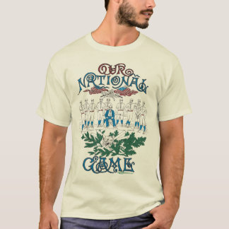 Vintage 80er Unser Nationalspiel 1887 T-Shirt
