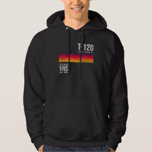 Vintage 80er-Videokassettenband-VHK Hoodie
