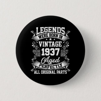 Vintage 90 Geburtstagsgeschenke Männer Frauen 90Ja Button