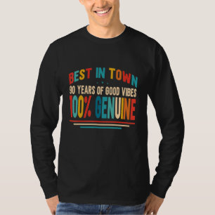 Vintage 90. Geburtstagskleidung Frauen Männer 90. T-Shirt