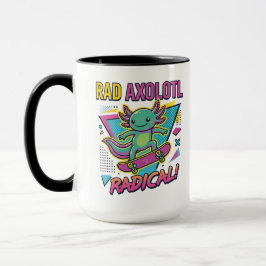 Vintage 90er Axolotl Skateboard Radikale Neotenie Tasse